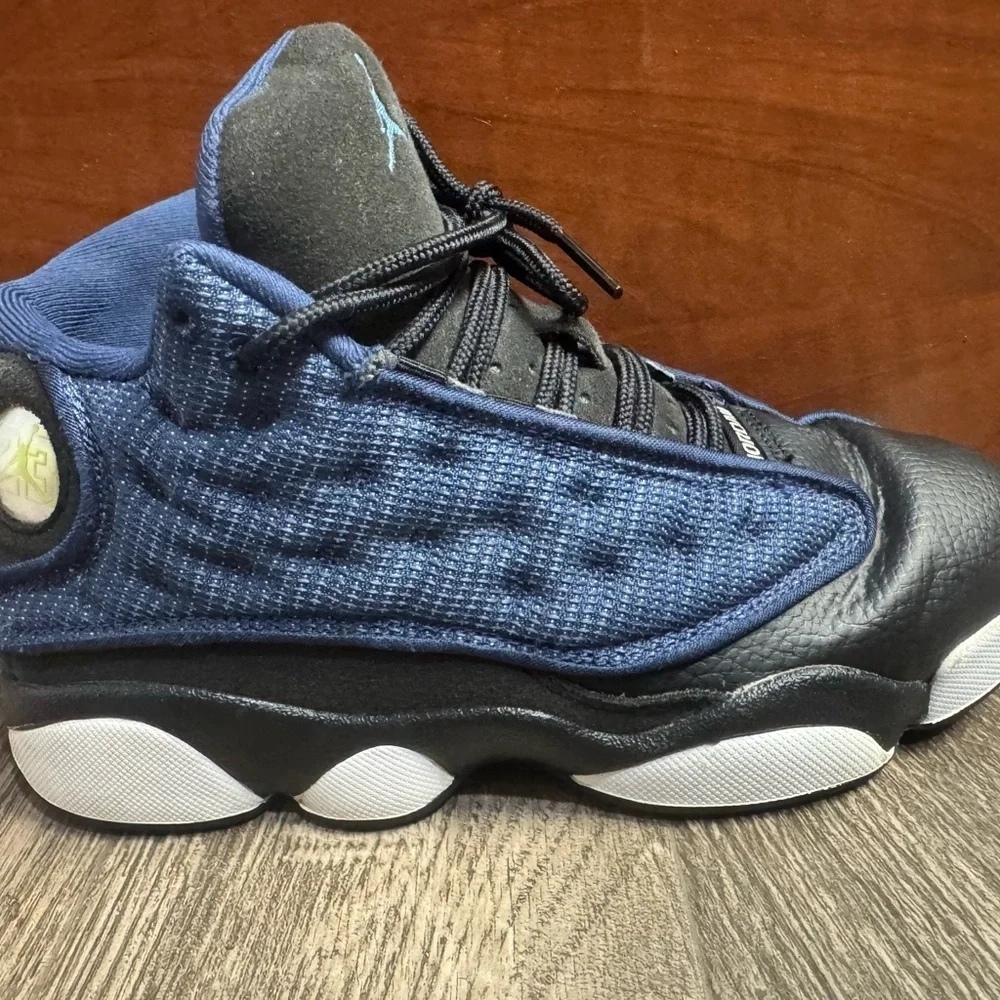Nike Jordan Retro , Kids Shoes in Black and Blue